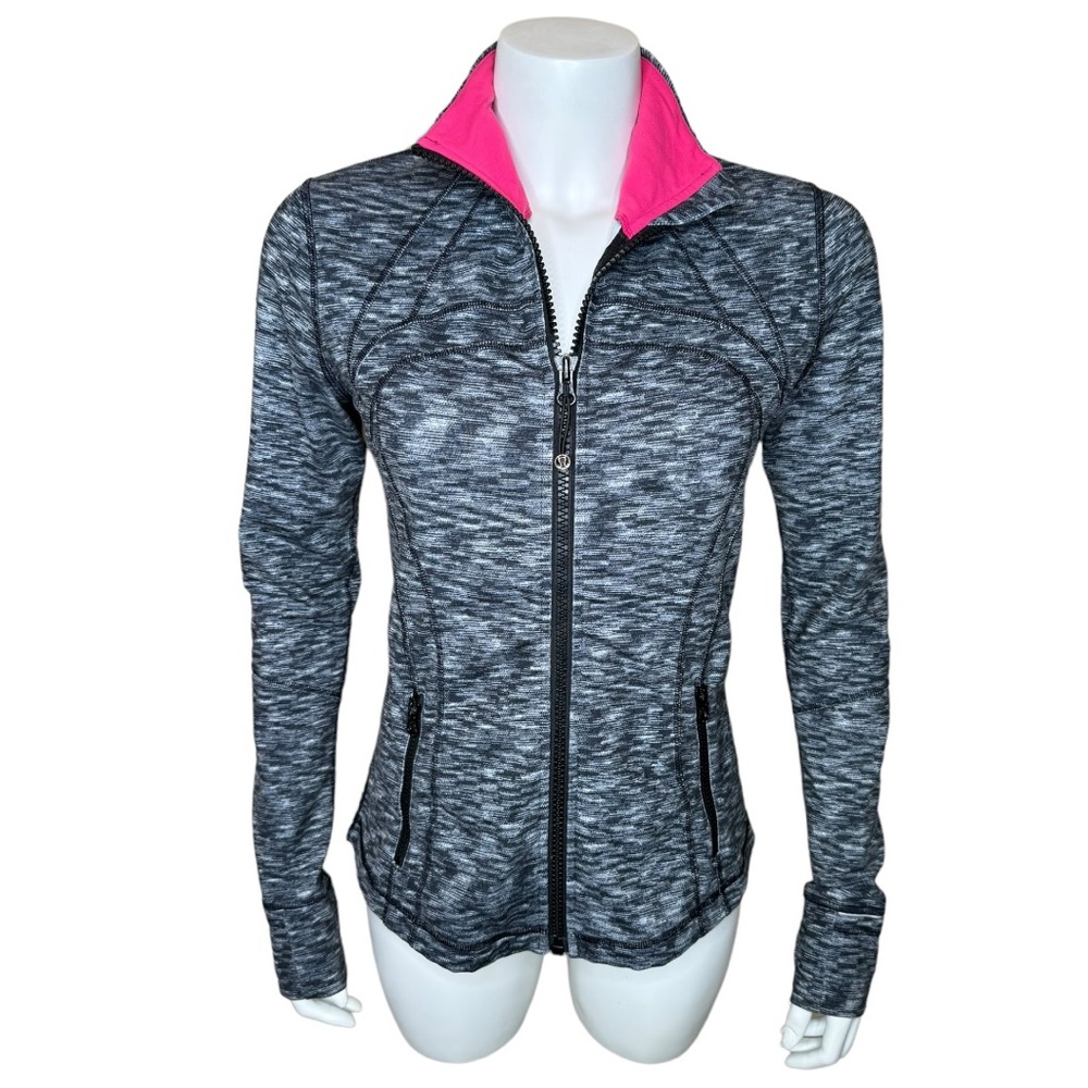 Lululemon Define Jacket Dramatic Static 8 Luon Bl… - image 4